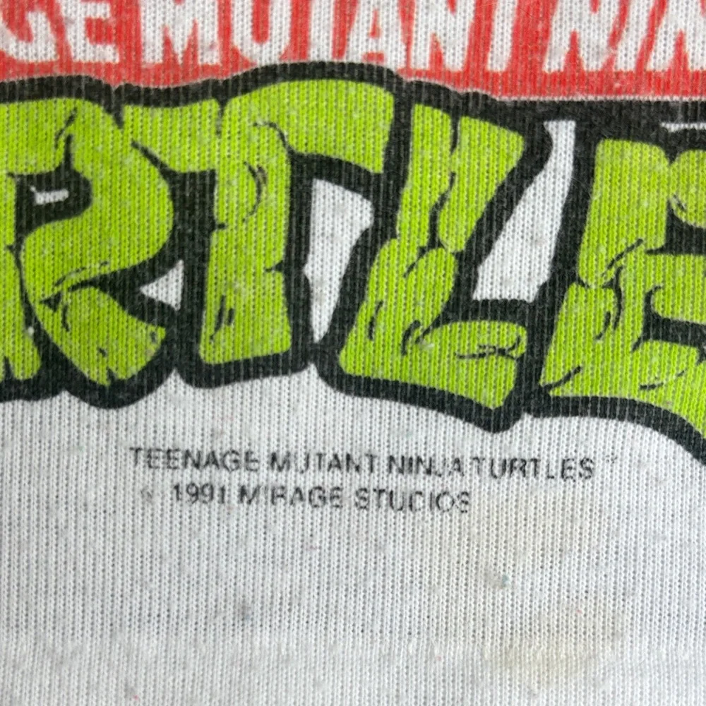 Vintage 90s Teenage Mutant Ninja Turtles Kids Pajama Set - Picture 5 of 5